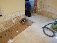 Injektáž vlhkého muriva RD Bardejovská Nová Ves
