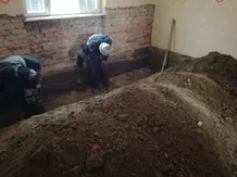 Injektáž vlhkého muriva RD Moravska ulica Košice